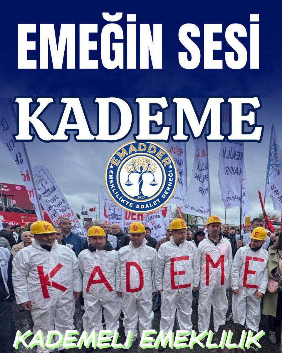 Sesimizi duyurmaya devam edeceğiz #EmeginHakkıKademe