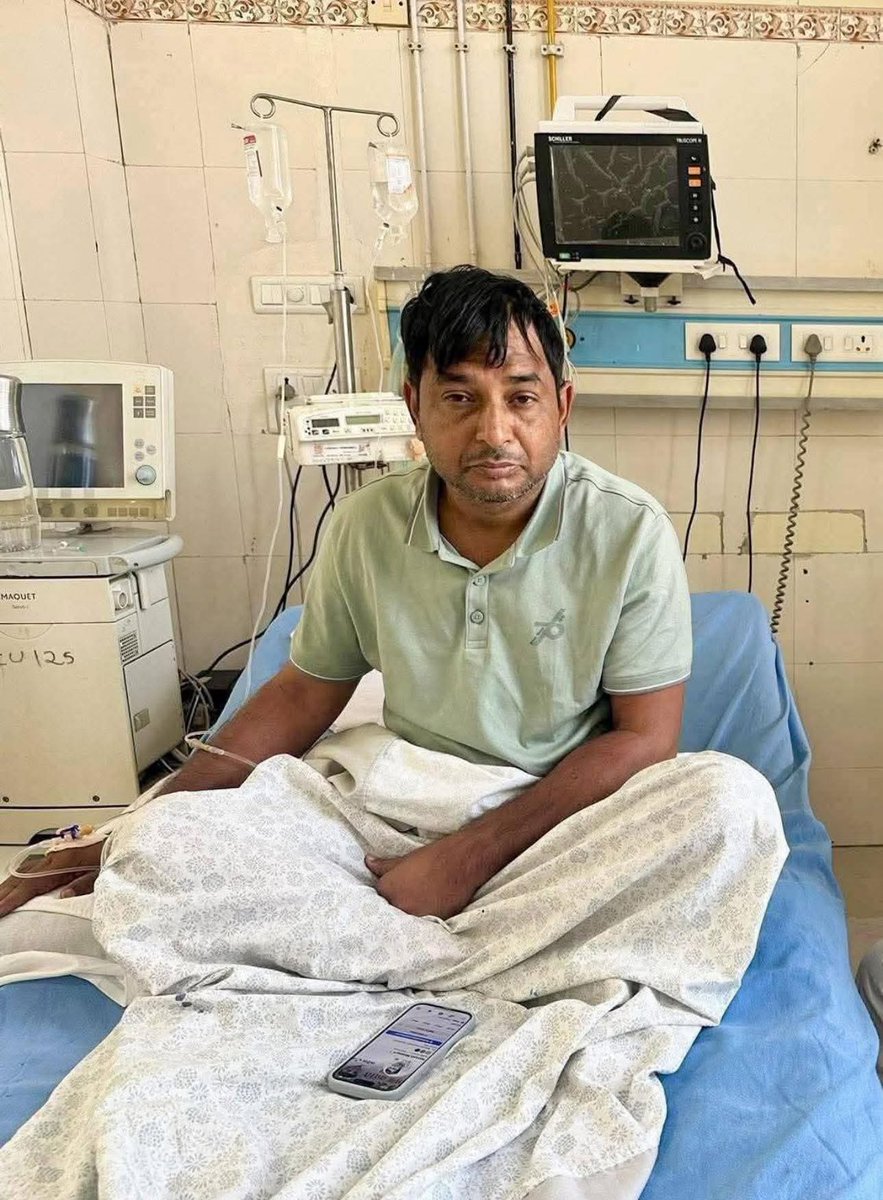 नरेश मीणा के आमरण अनशन का 12वाँ दिन! क्या कोई हल निकलेगा? इस गूंगी बहरी सरकार के कानों पर अभी तक जूँ नहीं रेगी!! #BJPFails
#आमरण_अनशन_नरेश_मीणा
<a href="/NareshMeena__/">Naresh Meena</a>