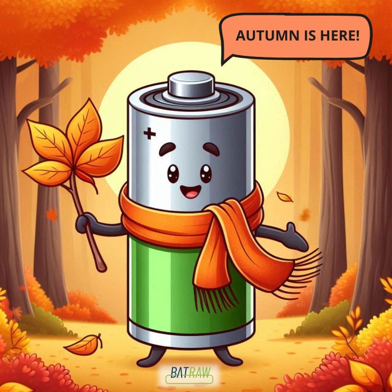 🍂 Autumn’s here! 🍂 Just like leaves, batteries need a little fall makeover. 🍃🔋 At BATRAW, we're recycling for a cleaner, greener future! 🌱 

With #HorizonEurope, we’re making batteries go round in a circular economy. No pumpkins, just progress 🎃🌍