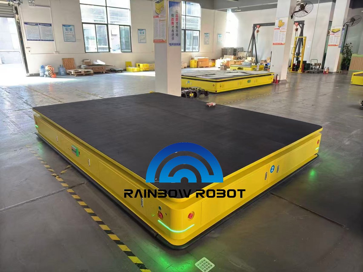 RainbowRobot123's tweet image. 15ton heavy-duty AMR built from scratch   to fit a client’s unique demands! For our partners we bring two game-changers:
 
1. Unlimited customization:Software,hardware,looks,logos 
2. Rapid turnaround: Get orders fulfilled in 30–45 days 
#intralogisitics #smartfactory #Robotics