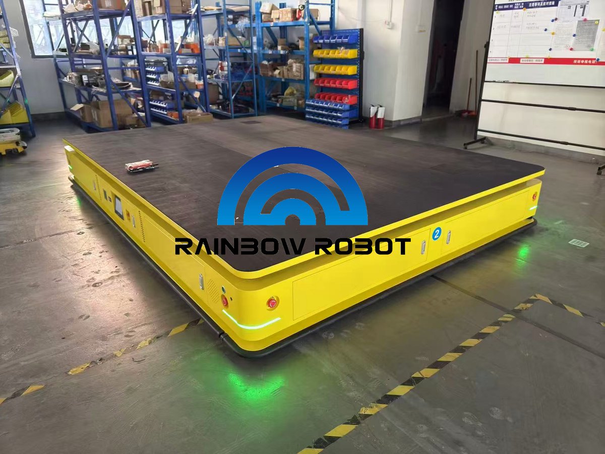 RainbowRobot123's tweet image. 15ton heavy-duty AMR built from scratch   to fit a client’s unique demands! For our partners we bring two game-changers:
 
1. Unlimited customization:Software,hardware,looks,logos 
2. Rapid turnaround: Get orders fulfilled in 30–45 days 
#intralogisitics #smartfactory #Robotics