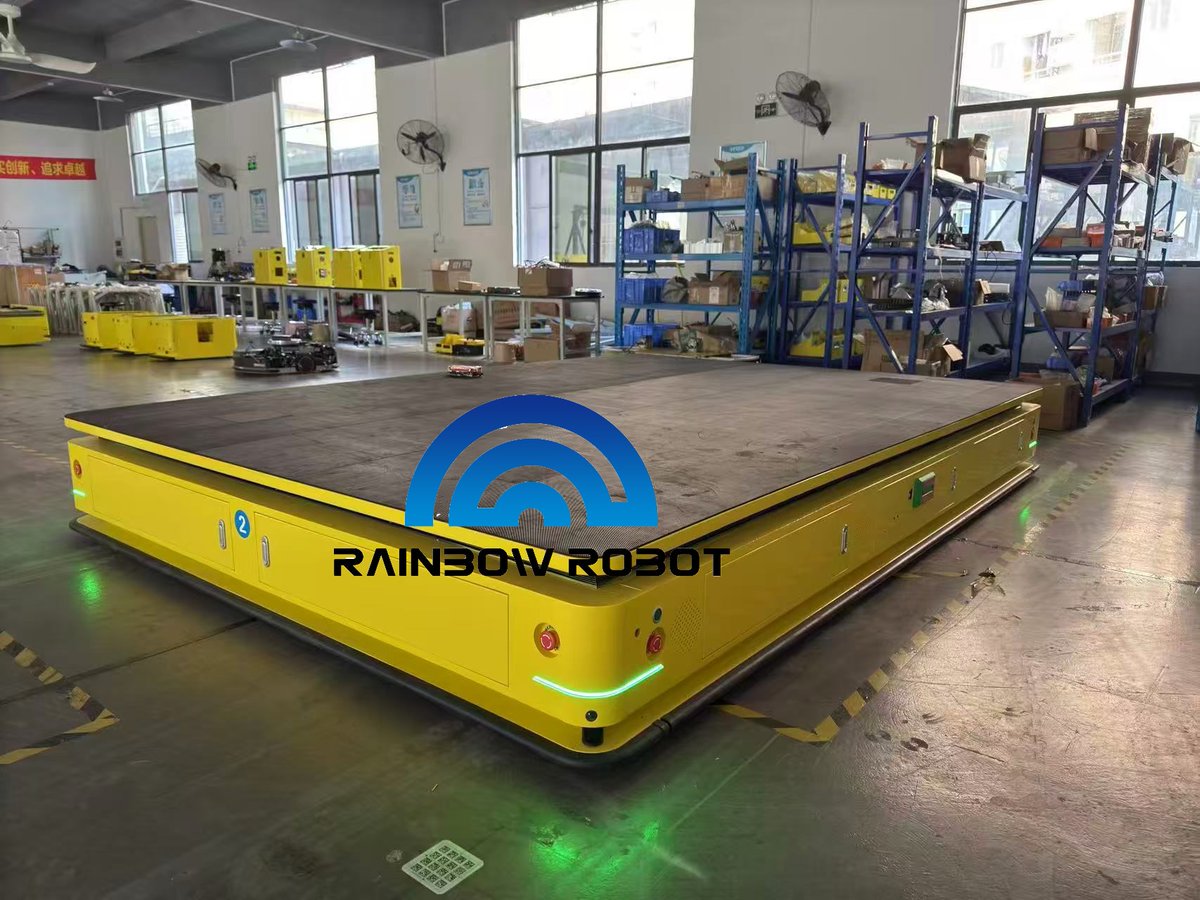 RainbowRobot123's tweet image. 15ton heavy-duty AMR built from scratch   to fit a client’s unique demands! For our partners we bring two game-changers:
 
1. Unlimited customization:Software,hardware,looks,logos 
2. Rapid turnaround: Get orders fulfilled in 30–45 days 
#intralogisitics #smartfactory #Robotics