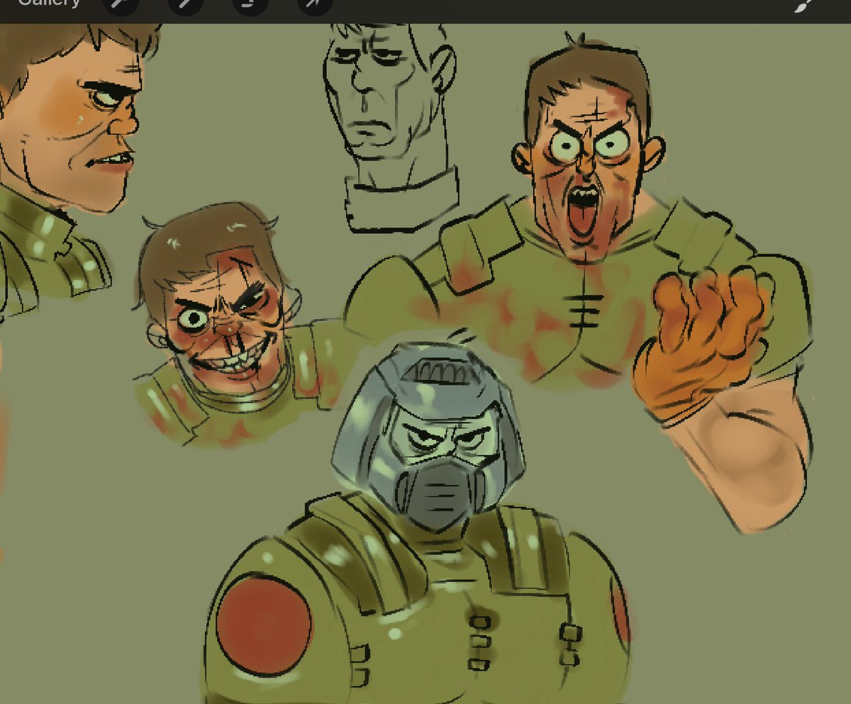 Ugly ass doomguy