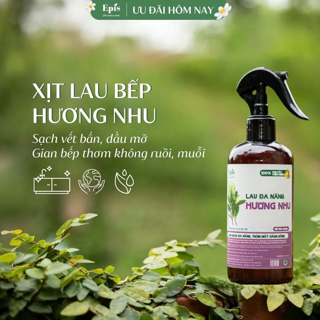 Có những ngày đi làm về, bạn chỉ muốn nấu nhanh vài món ngon cho cả nhà. Nhưng bước vào bếp, thấy vết dầu mỡ còn vương lại từ hôm qua… tự nhiên thấy ngại, chẳng còn hứng thú nữa.

Hay để Epis giúp bạn thử cách này nha– chỉ cần một vài lần xịt Xịt
