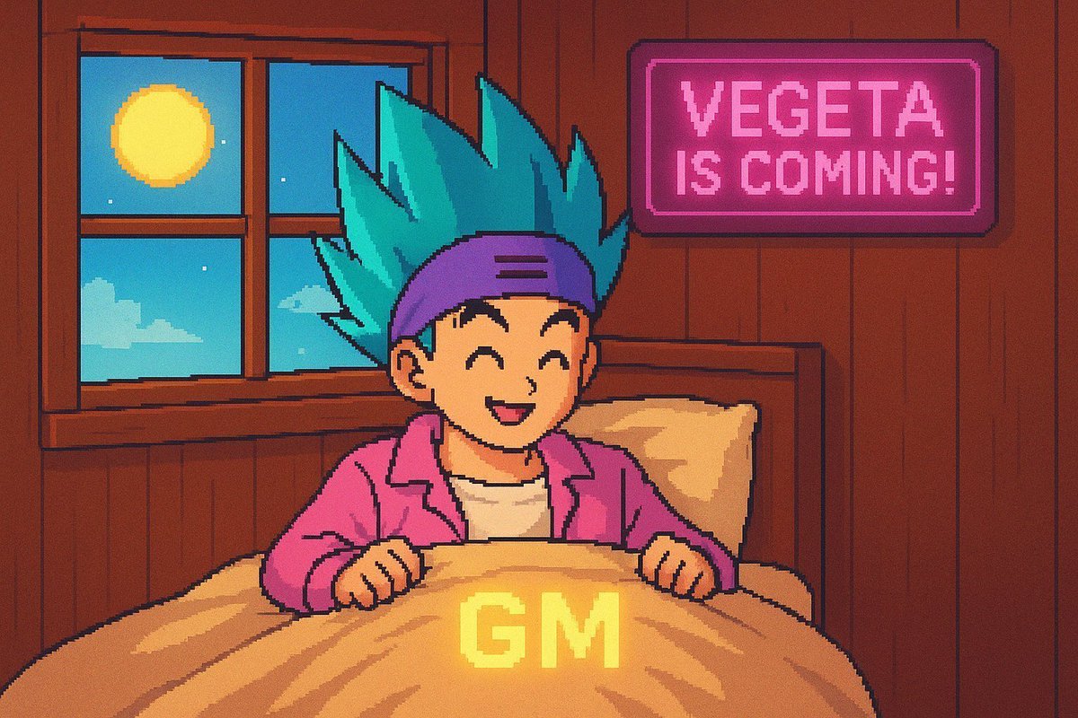 Good morning, can I get a GM back? 😎 

Vegeta is coming in 8 days. 🐉

 Grow with DragonSol and become a SAYIAN.  🤝