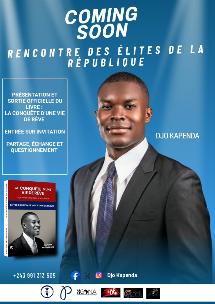 #KOLWEZI LUALABA 🇨🇩
La jeunesse congolaise incarne l’avenir de notre nation, en politique comme dans la vie, sans objectif clair pas de stratégie adaptée.

Le pouvoir c’est aussi oser faire des choix et accepter de déplaire, quand c’est pour les bonnes raisons l’avenir de la