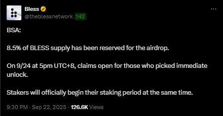 BestEarninTips's tweet photo. ๐จ Claim Alert ๐จ @theblessnetwork
After just 1 day, itโs clear: Smja nae samja Bless is looking like a scam. โ
Donโt get trapped in hype โ always research before you invest your time or money.
๐ฌ Comment " @GiveRep @FractionAI_xyz ".
#Bless #Blessscam #scam https://t.co/5AiGlhBaFo