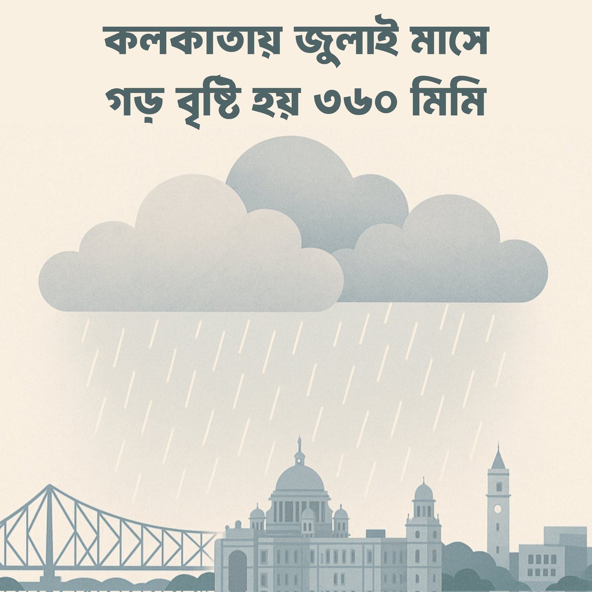 TMCNaboJowar's tweet image. গতকাল রাতে অস্বাভাবিক মাত্রায় বৃষ্টিপাত হয় কলকাতায়। বর্ষাকালে যেখানে একমাসে ৩৬০ মিলিমিটার বৃষ্টি হয়, সেখানে গতকাল এক রাতেই ৩০০+ মিলিমিটার বৃষ্টি হয়েছে কলকাতায়।

কলকাতাকে স্বাভাবিক অবস্থায় ফেরাতে যুদ্ধকালীন তৎপরতার সঙ্গে কাজ করছে প্রশাসন।

#Kolkata #Cloudburst #WestBengal