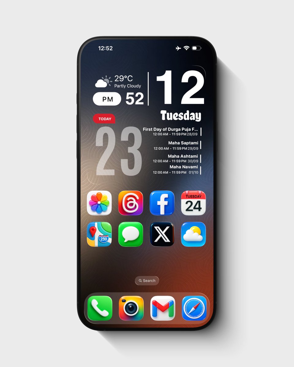 Ahmadansari2233's tweet image. #iOS26 Setup