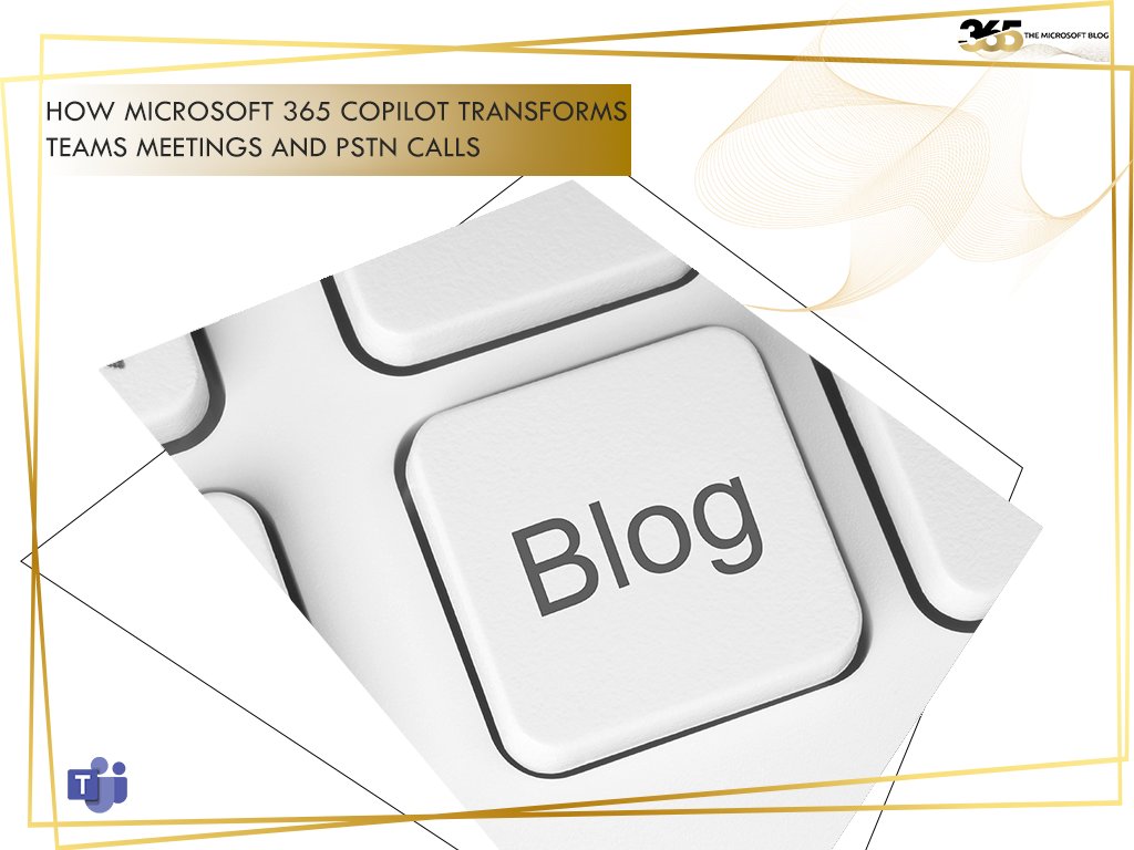 [Blog Post]
I have published a new Article regarding #Microsoft #Teams and #Copilot
This article should help understanding how Copilot an #MSTeams work together.

#MVPbuzz #PSTN

msb365.blog/?p=6025