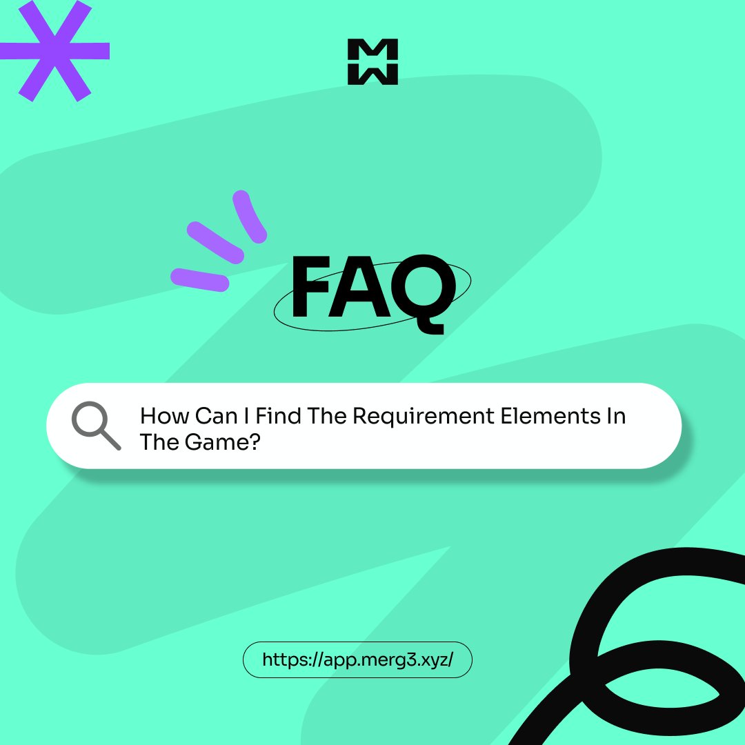 FAQ: How can I find the requirement Elements in the game?

It’s easier than you think! ✨
1️⃣ Just click on the 💡 light bulb icon.
2️⃣ Type the name of the Element you’re curious about.
3️⃣ When it shows up, tap on it to open the recipe.
4️⃣ Boom - the full recipe is right there!