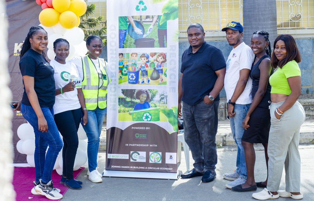 Can 1,000+ pieces of plastic change the world? Yes! In January, our "Neighbourhood Recycle" event, led by Inockot Global Services Ltd in partnership with Ecobarter, Ecopluz Dev. Foundation, and Promise Ebitu Foundation (PEFCares), proved that small actions add up. 

1/2