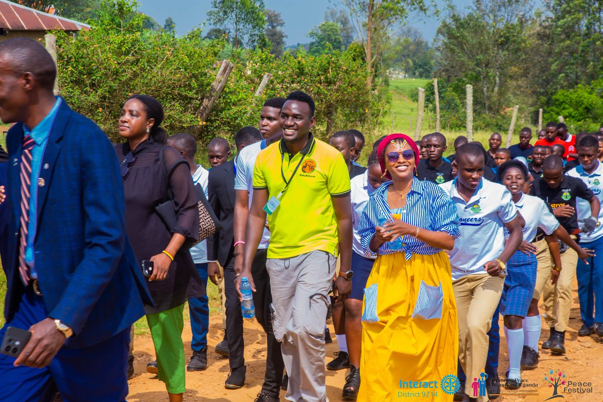 Mentoring Peace Champions Uganda (@champions_peace) on Twitter photo Moments during the #PeaceWalk at the #2ndAnnualPeaceFestival #PeaceFestival25 #AnnualPeaceFestival 
Communities heard our voices, and masses joined us
Walking towards a future #UnitedForGood,  free from violence and with access to services for all
Thanks, <a href="/PoliceUg/">Uganda Police Force</a>, for security Moments during the #PeaceWalk at the #2ndAnnualPeaceFestival #PeaceFestival25 #AnnualPeaceFestival 
Communities heard our voices, and masses joined us
Walking towards a future #UnitedForGood,  free from violence and with access to services for all
Thanks, <a href="/PoliceUg/">Uganda Police Force</a>, for security