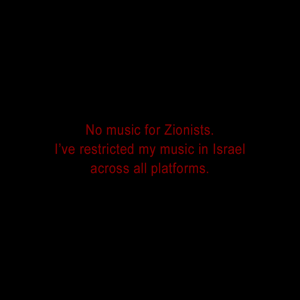 caged_bastard's tweet photo. Spotify boycott. No music for Zionists.
Read why I pulled my music and how you can do the same. https://t.co/H0I3FyZK6U
