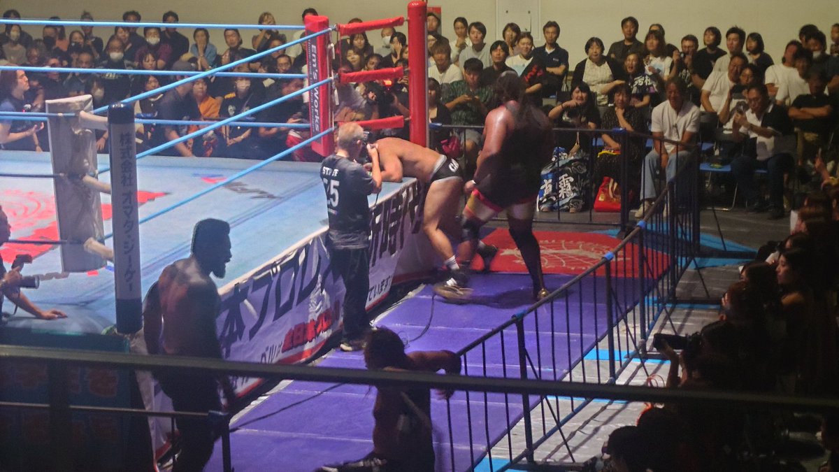 失神からの覚醒大暴れとかいう温故知新
#ajpw
#ゼンニチ秋の夢空間