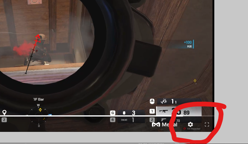 So its is operation hit rejected