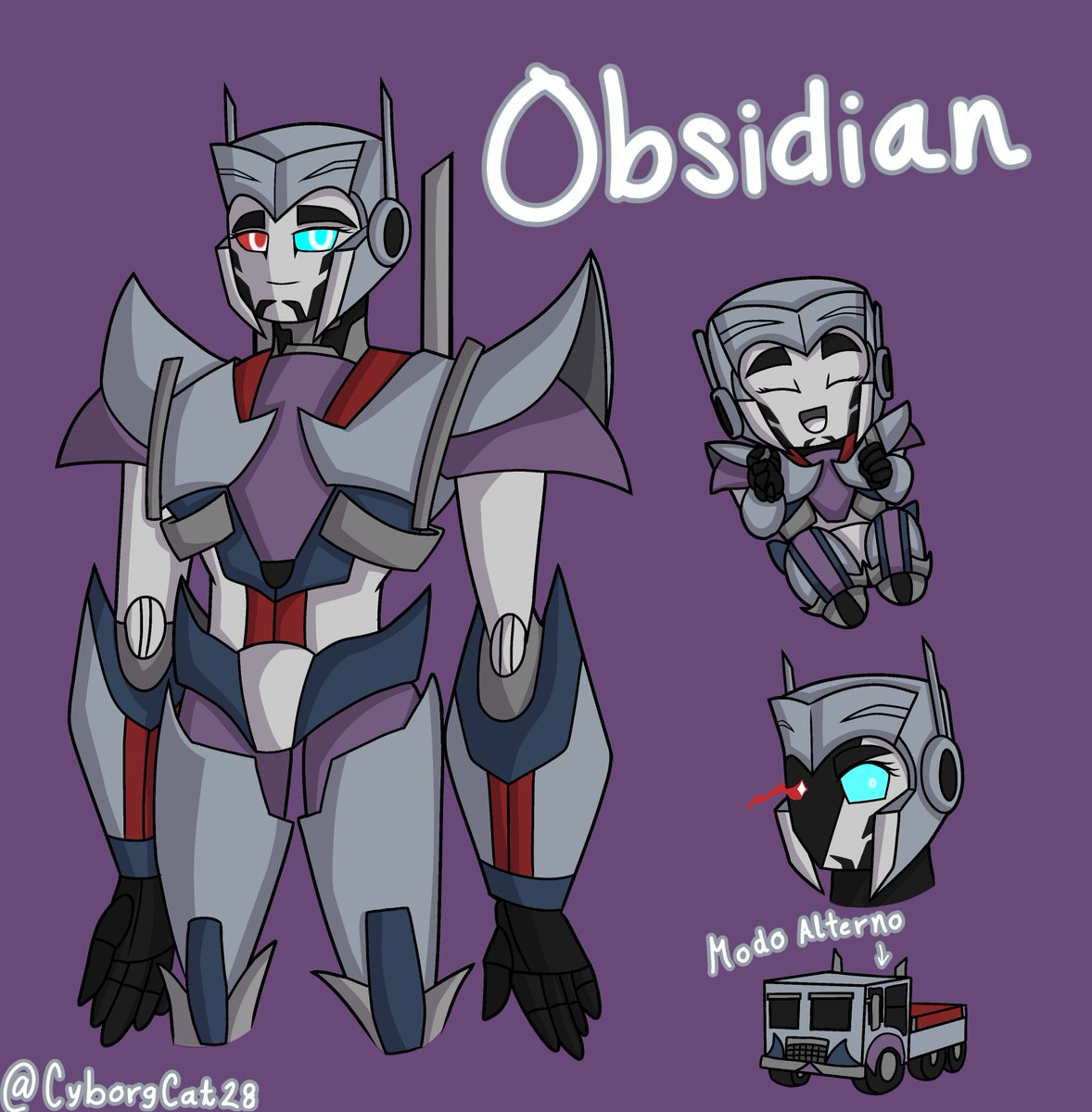 CyborgCat28's tweet image. ✨ Obsidian ✨ 

#megop #fanchild #sparkling #TFP #Transformers #transformersprime