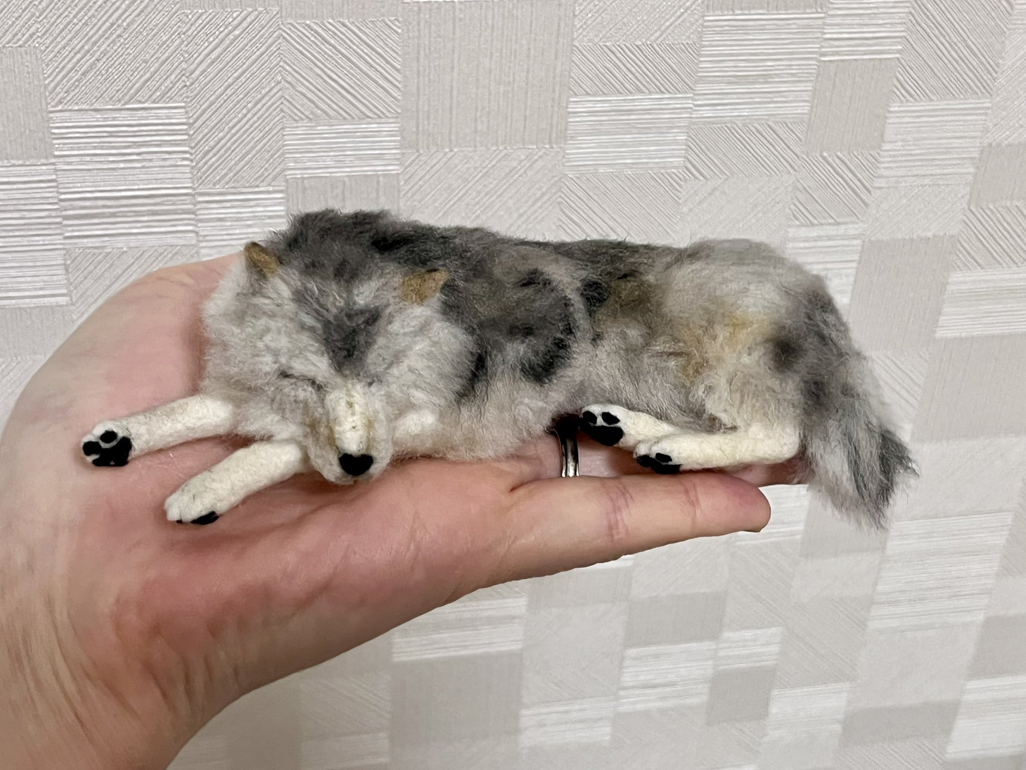 choco 羊毛 お雛様 羊毛フェルトでお雛様作りました～♪うさぎ雛☆ | juniharu59の