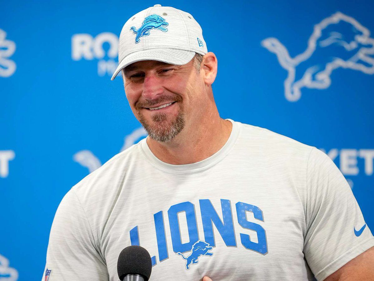 Section344Lions's tweet photo. Dan Campbell is now a rather unfathomable 12-2 in Primetime games as the head coach of the Detroit Lions. 

Best coach in the NFL. https://t.co/WL9kmxFCmf