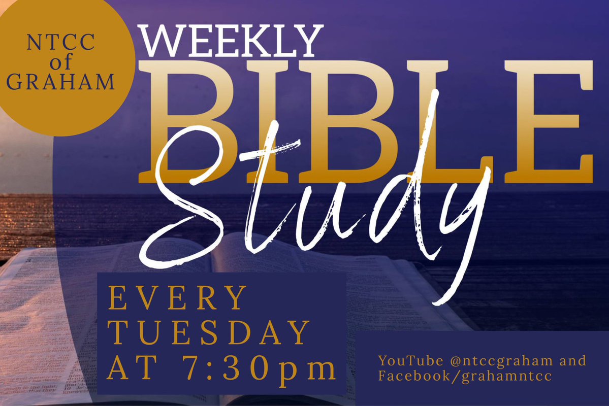 KinsonPhil's tweet image. #BibleStudy
#ntcc
#jesuschrist
#newtestamentchristianchurch
#grahamntcc
#Christian