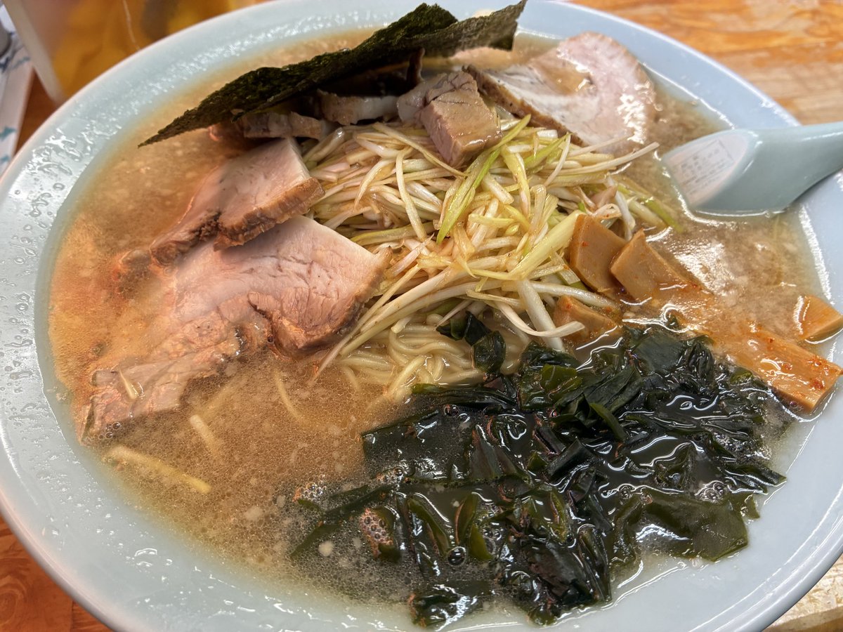きょうはラーメンを食べたよ！
 #TOMOO_ラーメンショップ部