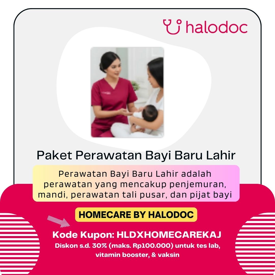 yantikalit02's tweet image. Homecare untuk Perawatan Bayi &amp;amp; Pijat Anak &amp;amp; Laktasi ✨
Diskon 30℅ untuk Homecare Halodoc, pakai kode kupon HLDXHOMECAREKAJ di bantu Bidan Profesional #temanhalodoc
#sehatbarenghalodoc #halodoc #voucherhalodoc #zonauang #zonajajan #pijatanak #busuiLovers #newborn