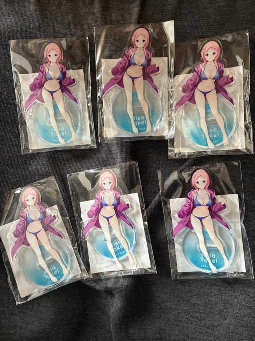 咲くじ…こいつを見てくれ、無駄に部長に愛されてる…ちなみに衣のアクスタはゼロだ…なぜだ 