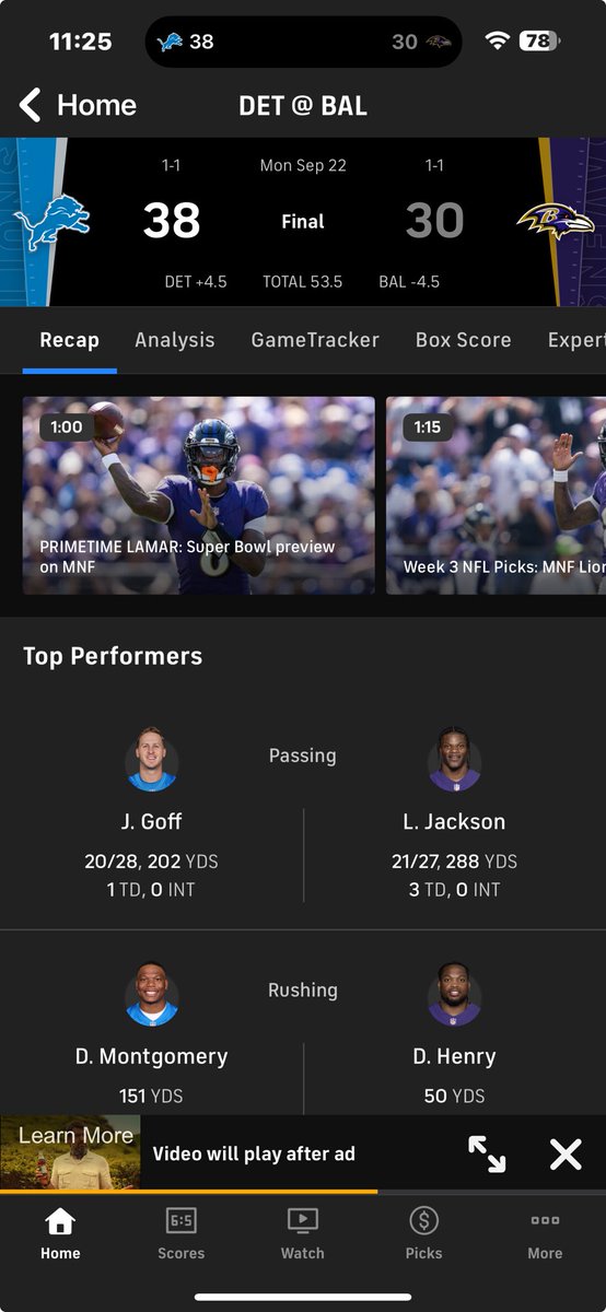 allknowing67's tweet photo. #Ravens, let this game get away that’s two this year #fumbling Derek Henry🙄 https://t.co/ydbEAGcBfO