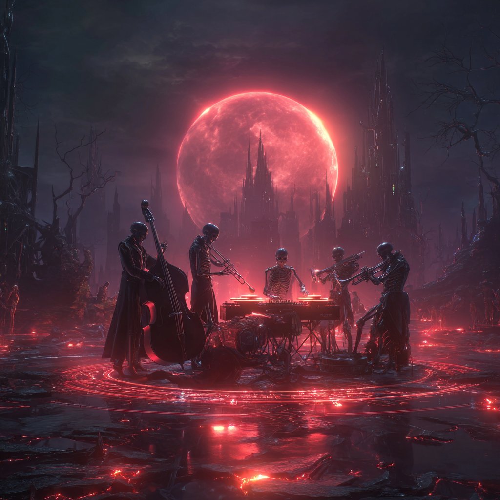 YuTonAIWorker's tweet image. 歪んだ音とJazzが織りなす、地獄のパーティへようこそ。「Neon Voodoo」是非お聴きください。
#SHIFTAI
suno.com/s/DTax9s8XtCTj…