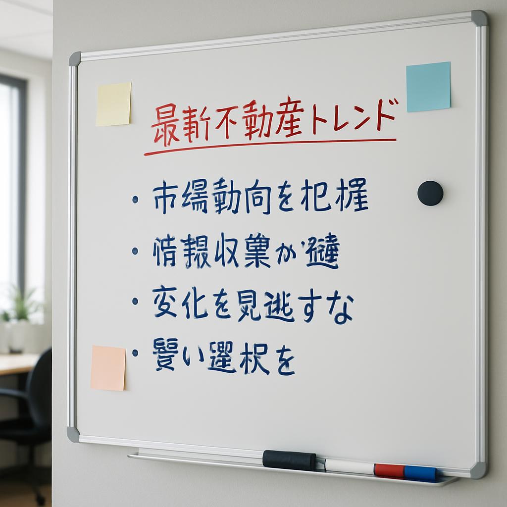 不動産市場の最新動向を把握していますか？情報収集が成功への鍵です。変化を見逃さず、専門家の知見を活かした賢い選択を。保存・共有！#不動産投資 #市場分析 #情報収集
ga-tech.co.jp/news/sc7b7f4ld…