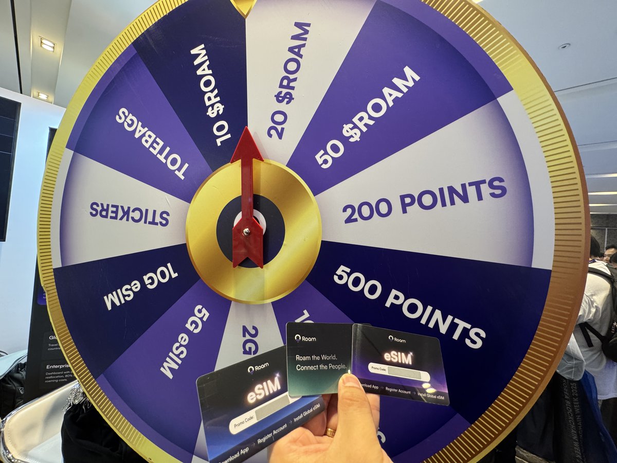 Find Card3 at Korea Blockchain Week <a href="/kbwofficial/">#KBW</a> 🇰🇷
teaming up with @weRoamxyz to drop the ultimate Web3 travel kit📶🪪
🎁 Free eSIM worldwide data
🎁 Free personalised digital business card for smarter connections
➡️Visit us asap, limited spot, FCFS😊
#Web3 #SEOUL