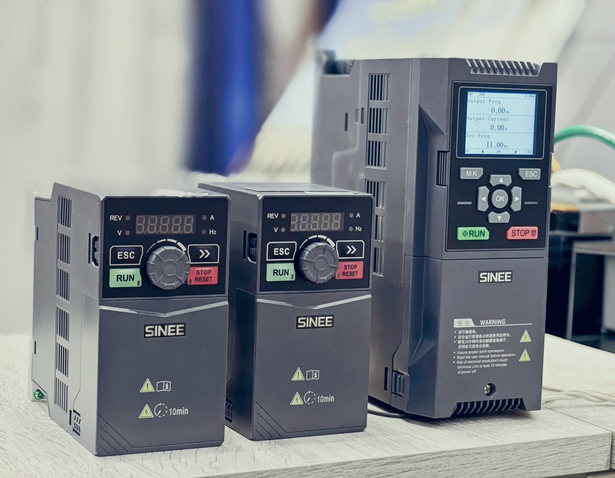 Sineedrive's tweet image. 🌍Exciting News from Egypt!
Our Egyptian customer has just received a 𝐜𝐨𝐦𝐩𝐥𝐞𝐭𝐞 𝐬𝐞𝐭 𝐨𝐟 𝐒𝐈𝐍𝐄𝐄 𝐩𝐫𝐨𝐝𝐮𝐜𝐭𝐬 — including 𝐇𝐌𝐈, 𝐏𝐋𝐂, 𝐕𝐅𝐃, 𝐒𝐞𝐫𝐯𝐨 𝐃𝐫𝐢𝐯𝐞𝐬, 𝐚𝐧𝐝 𝐒𝐞𝐫𝐯𝐨 𝐌𝐨𝐭𝐨𝐫𝐬!
#AutomationSolutions #PLC #VFD #ServoDrive #ServoMotor #HMI
