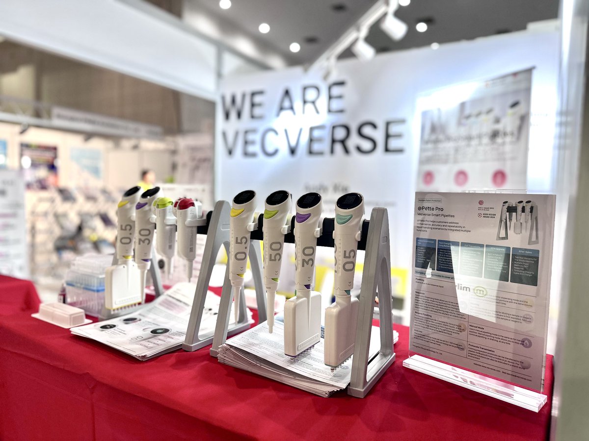 VECVERSE's tweet image. 🚀 VECVERSE Live at #ARABLAB2025!
We’re at Dubai World Trade Centre, ready to showcase:
• Mini Smart Pipette
• Pro Smart Pipette
• Next-Gen Liquid Handling Workstation 
📅 Sep 23–25 | 📍 Booth H4-H84
#vecverse #pipette #PetteMini #lab  #smartpipette #Dubai