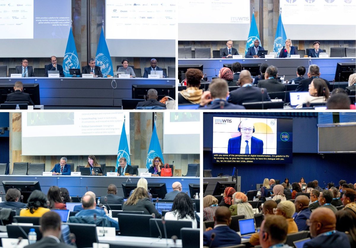 ITUBDTDirector's tweet image. Insightful discussions on Day 1 of #ITUWTIS on how:
🔹 Digital development statistics can adapt to evolving policy needs
🔹 Financing models can bridge ICT data gaps
🔹 New approaches—from satellites to sub-national data—can deliver more insights
Grateful to Prof. Paul Cheung…