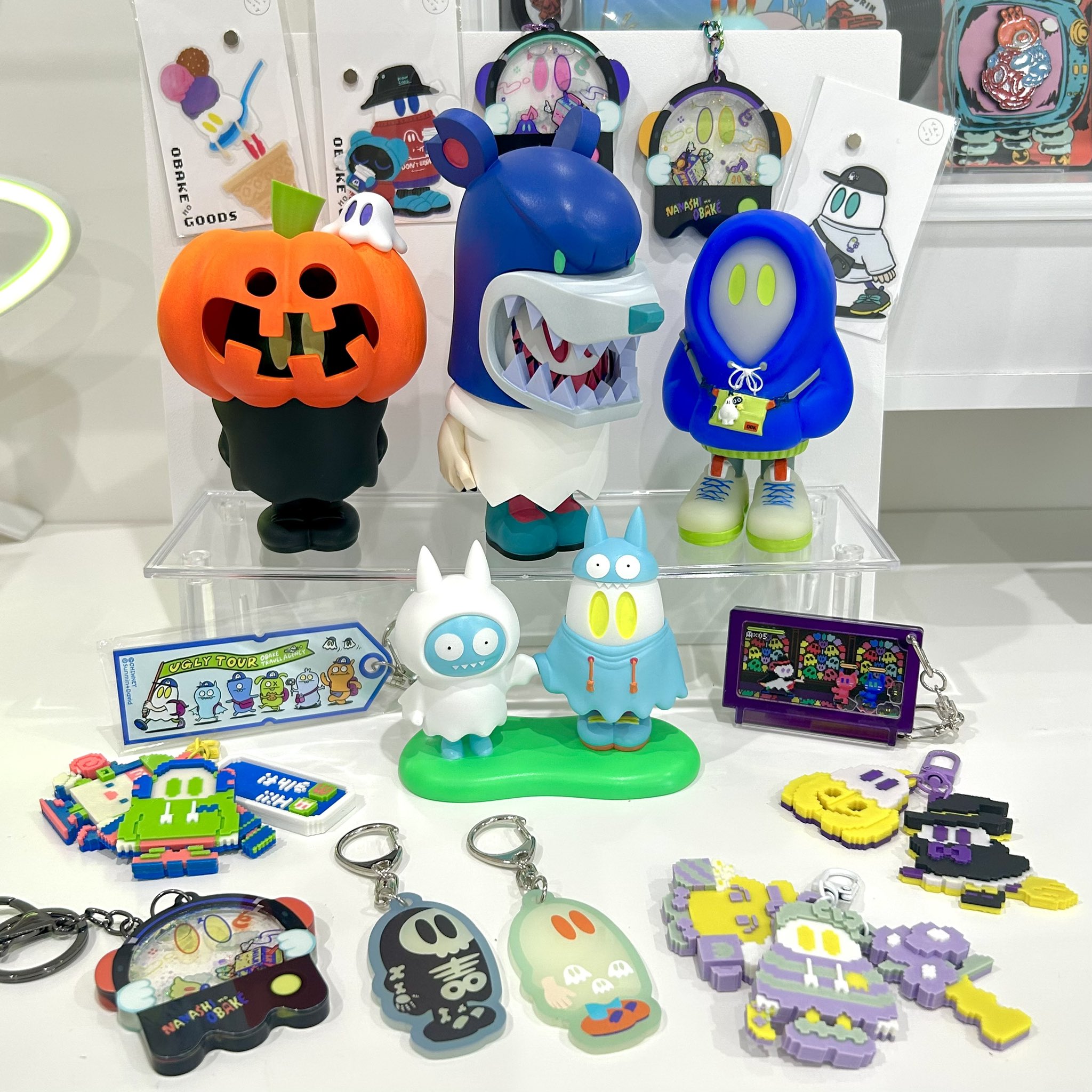 ナナシノオバケチャン　スニダンコラボ ななしのおばけちゃん」のストリート系新作ソフビのスニダン限定