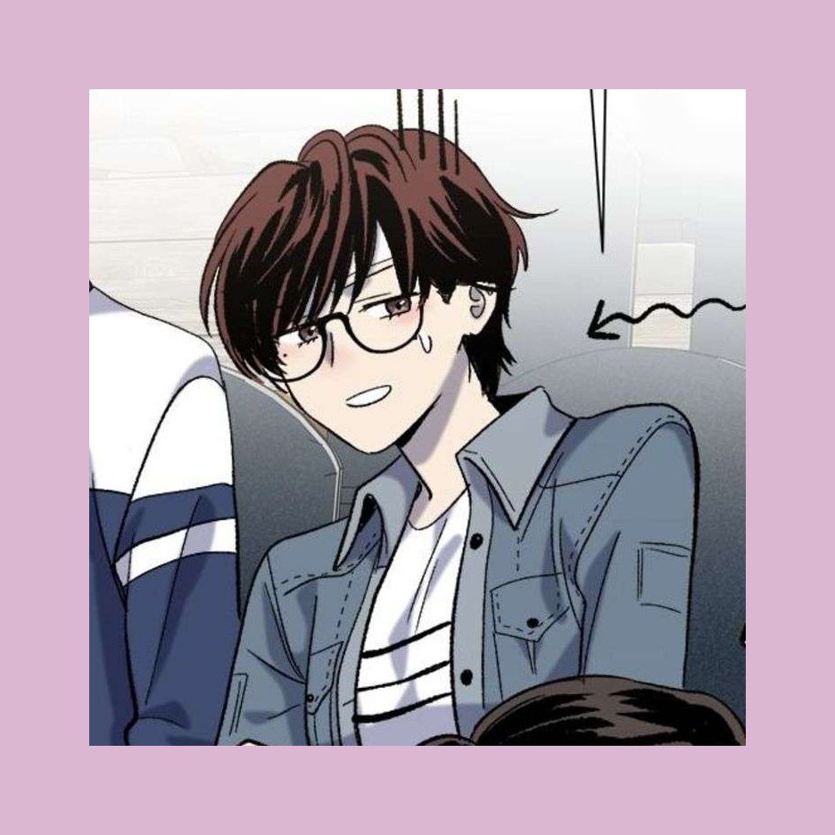 LeighForWork's tweet image. ⠀

⠀⠀NO HE SAID HE WASN&apos;T &quot;THAT&quot; PUPPY BF!

. . .  Does she think he looks like L from Death Note?

⠀