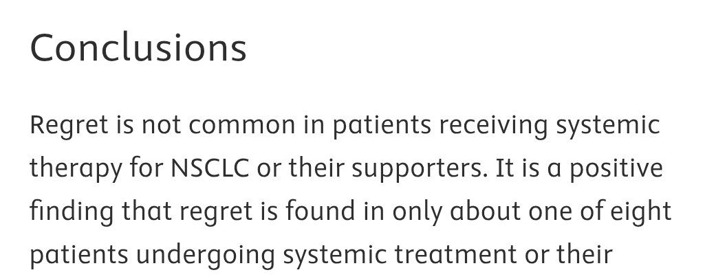 If any of you intentionally subliterate cocomelon toddlers could be assed to read a single real study in your lives, you'd discover that not only is chemo regret *MORE THAN TEN TIMES* as common as transition regret, but this is STILL regarded as very low.