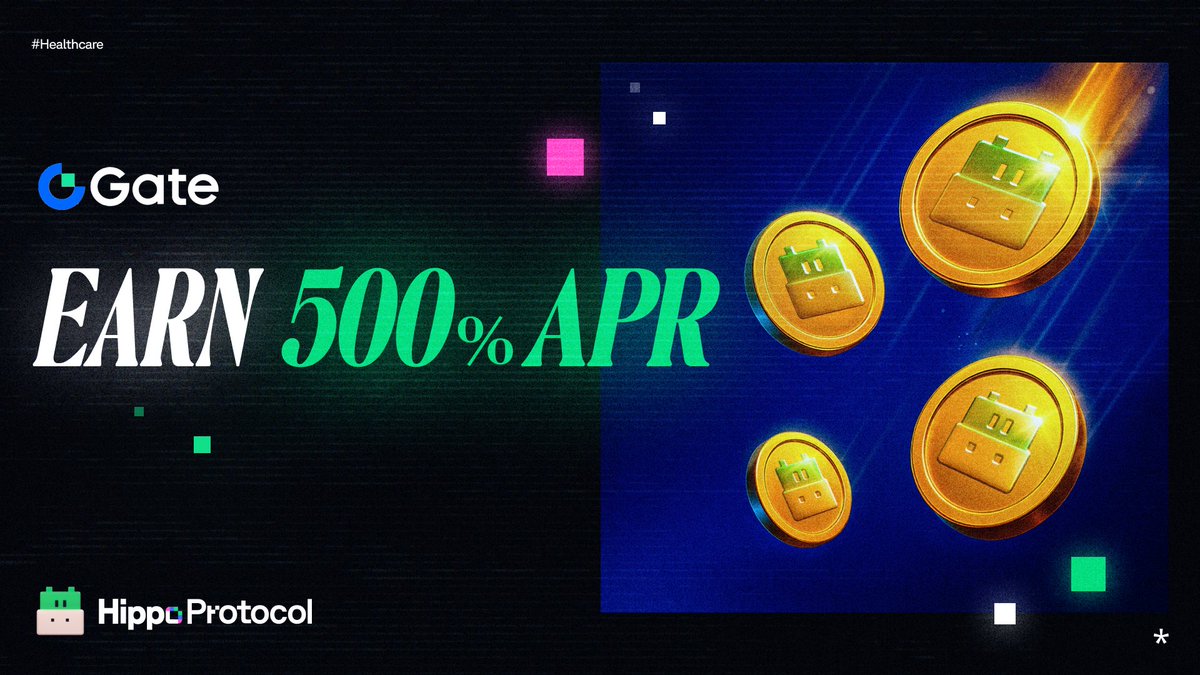 Hippo_Protocol's tweet image. 🚀Hippo Protocol is now on Gate Simple Earn!
Stake your $HP in the 7-Day Fixed Term to earn up to 500% APR.🔥
A total quota of 3,900,000 HP is available—first come, first served!!

#hp #gate #hippoprotocol