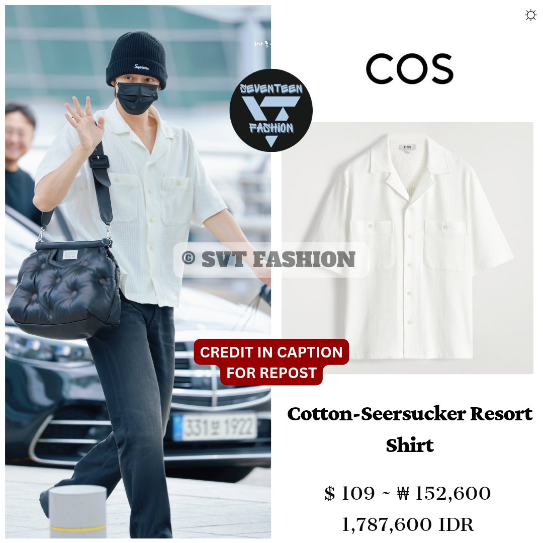 svt_fashion3's tweet image. Jun style in Incheon International Airport (250923)

1. Maison Margiela Bag
2. COS Shirt
3. Supreme Beanie

Photo by seventeen_1234_

#17Jun_Fashion #セブチ #SEVENTEEN #세븐틴 #Jun #준 #ジュン #준패션 #세븐틴패션 @pledis_17 @pledis_17jp