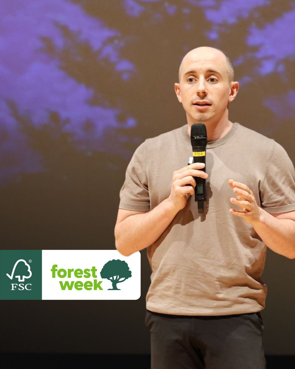 tylerrasch's tweet image. 최근 강연, 토크 등 자리에서 숲에 대한 이야기를 많이 하게 됐네요. 이번주 숲의 주간인 거 아시나요?  #숲의주간 #FSCForestWeek