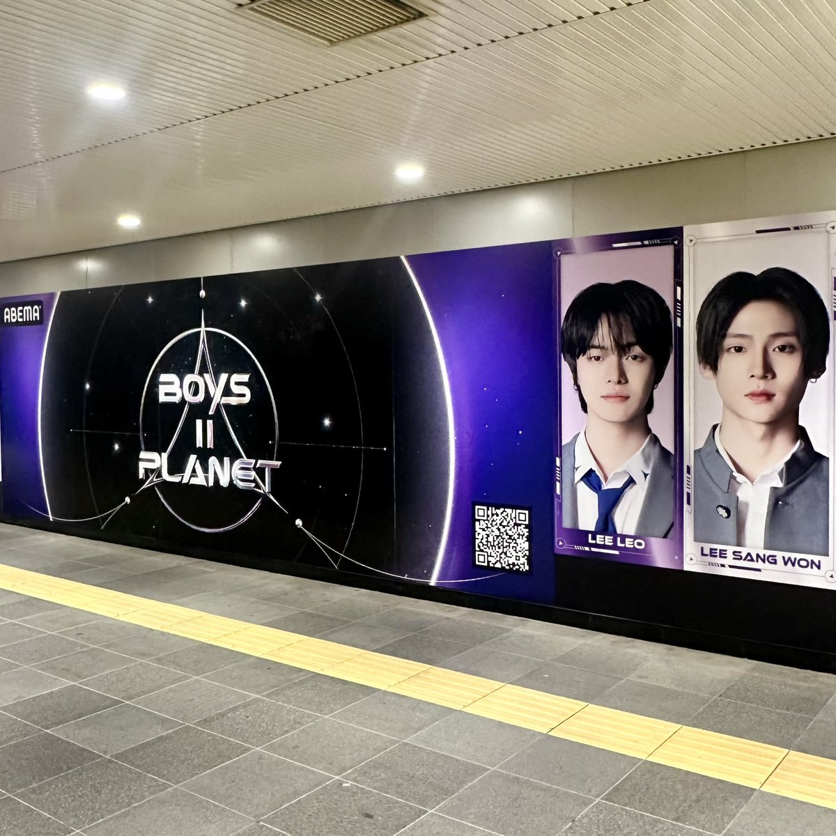 SHIBUYA109NET's tweet photo. まるきゅーの近くでボイプラ練習生のボードを発見🪐⭐️
みんなの推し、教えて~.ᐟ.ᐟ💜

#BOYS2PLANET #ボイプラ #ボイプラ2
#ABEMA #ABEMAでボイ2プラ https://t.co/mtUjqidGf9