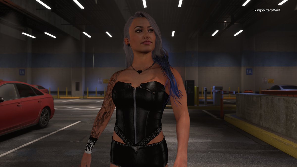 My original diva for MyRise. We feeling her?! #WWE2K25