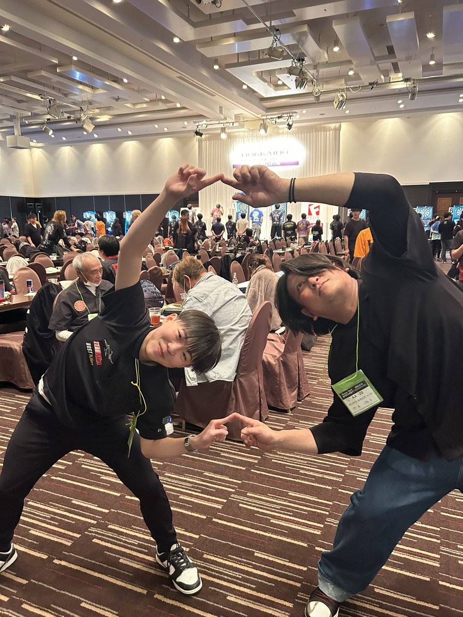 taitake01's tweet image. もりにーさんとダブルスに出ます！
全力でぶつかります！
（たける）
@moriny_d 
#ダーツ
#HDF
#北海道ダーツフェスティバル
#ダブルス