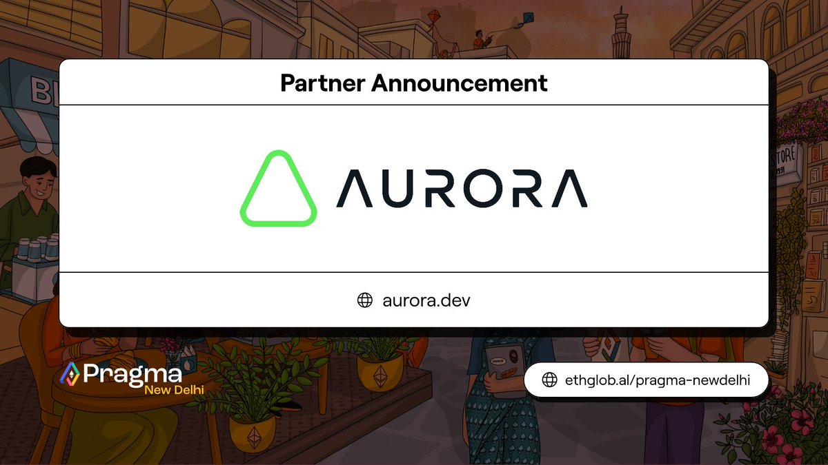 ETHGlobal's tweet image. @auroraisnear is a scalable, EVM-compatible network on NEAR, offering fast, low-cost chains with advanced cross-chain tech and trustless intents integration.