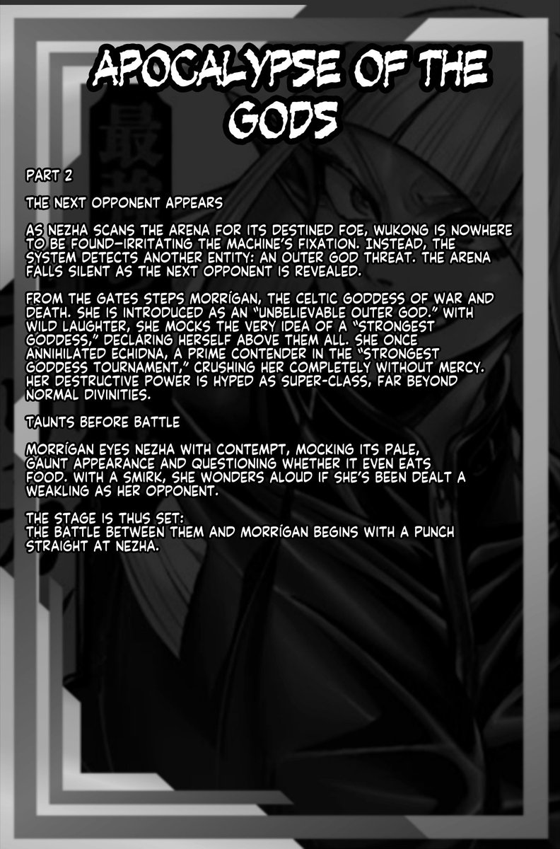 Idk what I did on Apoc leaks this month lmao 

Welcome back Genos

#shuumatsunovalkyrie 
#recordofragnarok