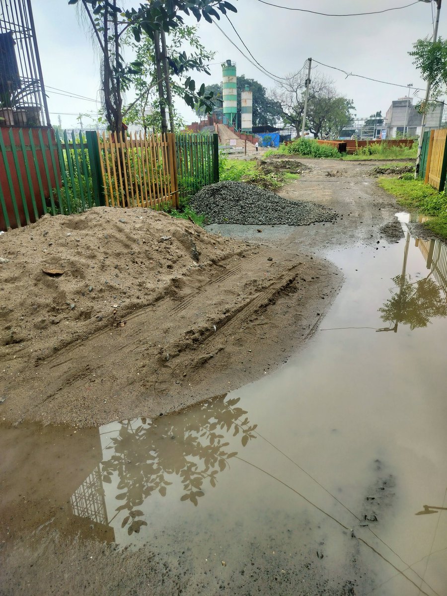 Shriman <a href="/drmbct/">DRM - Mumbai Central, WR</a> 
  Udhna Railway Colony mein 15 din se construction material pada hai, raste m gadde ho gaye hain. Roads aur parks ki maintenance bilkul nahi ho rahi, bachche ki school van aati h to gas jati h  or bhut dikkat ho rahi hai.