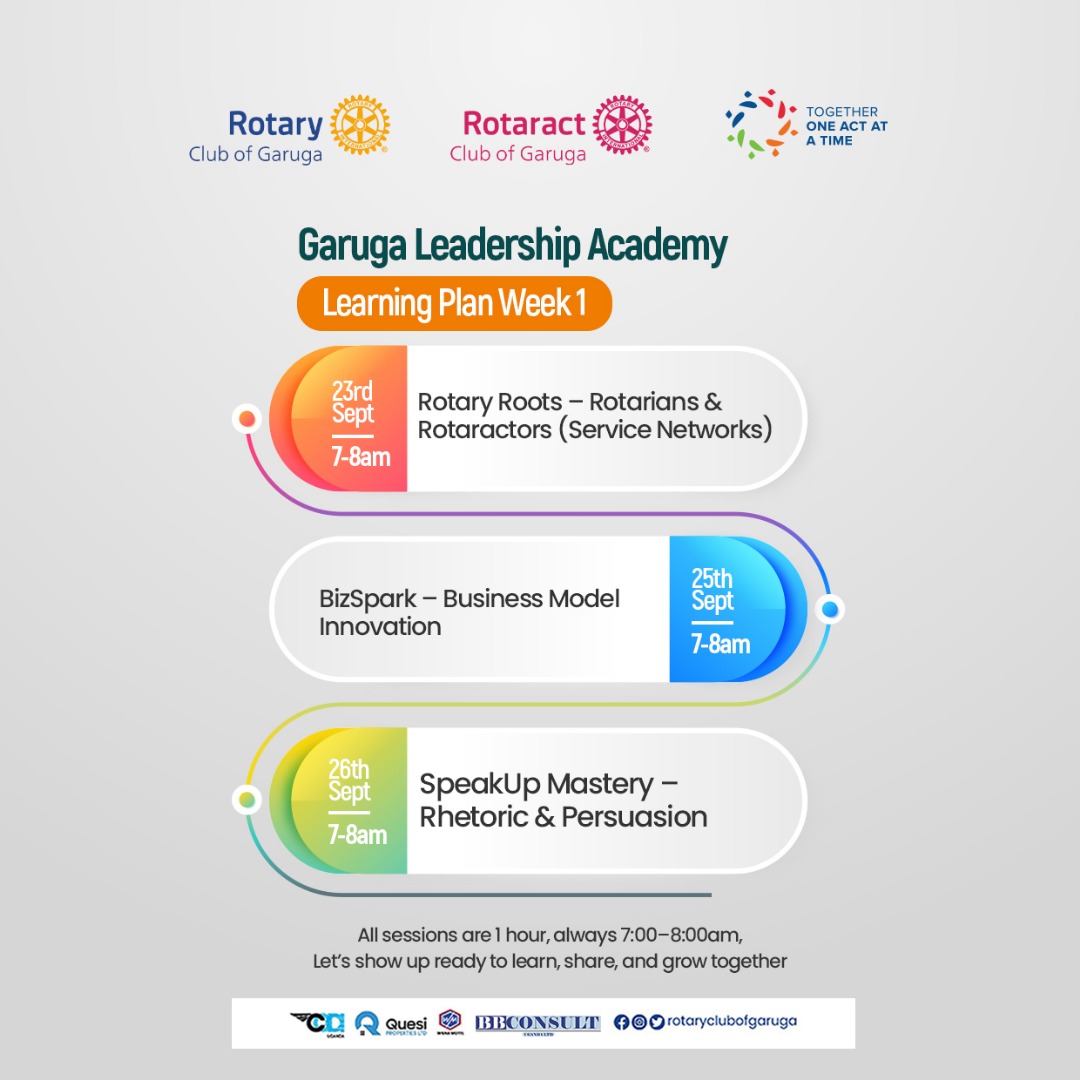 This week, we’re thrilled to launch our Garuga Leadership Academy (GLA 2025) with three impactful sessions designed to equip our members with the knowledge and skills to drive growth, excellence, and performance. 

#WeAreGaruga #ClubOfReference #GLA2025