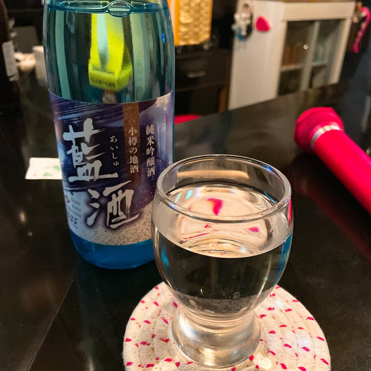 昨夜いただいた日本酒がおいしかった☺️✨