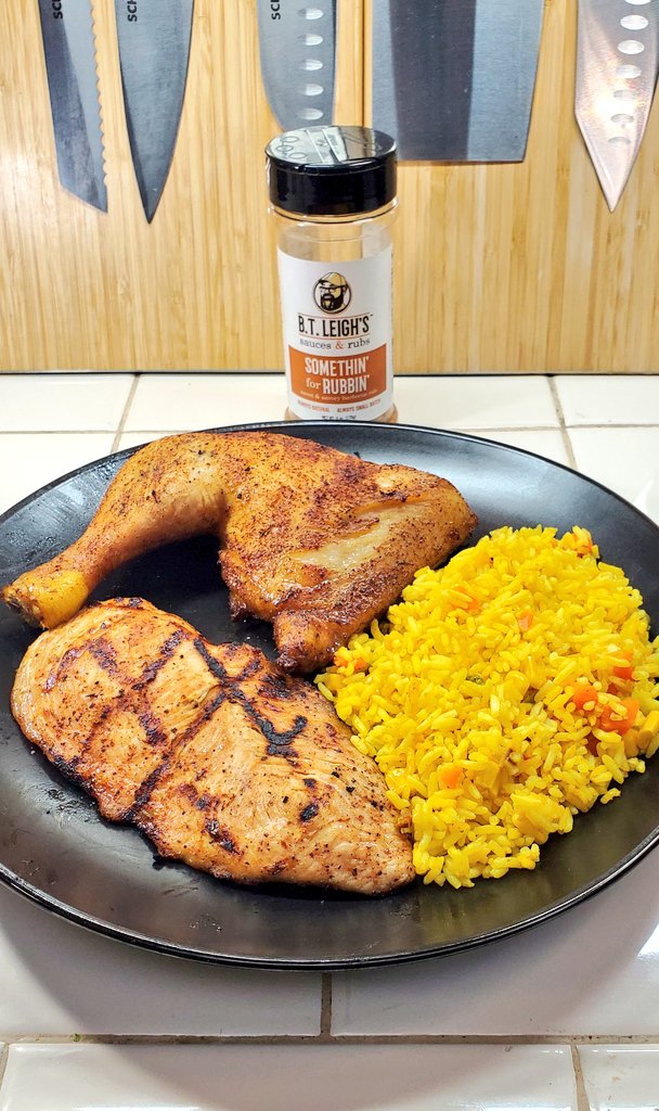 Chicken &amp; Rice! 👊😋👍