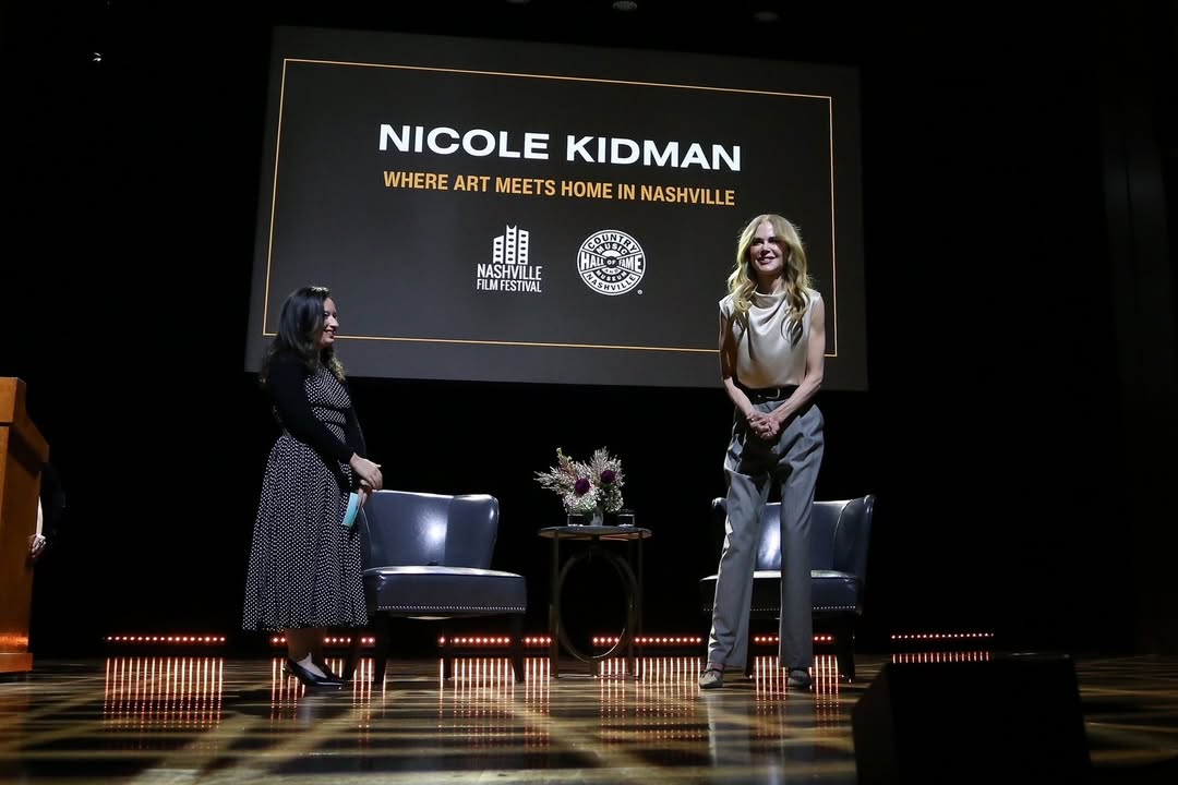 dailykidman's tweet image. Nicole Kidman attended the Nashville Film Festival on sunday, september 21. ✨🤍